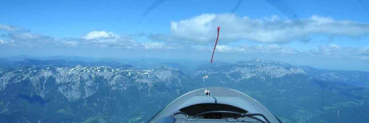 Flugwegposition um 11:29:14: Aufgenommen in der Nähe von Gemeinde Wald am Schoberpaß, 8781, Österreich in 2526 Meter